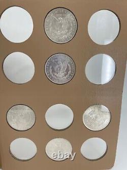 1878-1890, 18 PC. SET Mostly BU Morgan Silver Dollar Collection