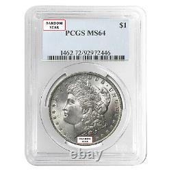 1878-1904 Morgan Dollar PCGS Graded MS-64 Random Date