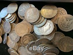 1878-1904 Morgan Silver Dollar Culls Pre-1921 Mix Dates, Lot of 5 Coins 1/4 Roll