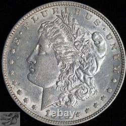 1878 7 Tail Feathers, 7TF, Morgan Silver Dollar, Almost Uncirculated+, C6216