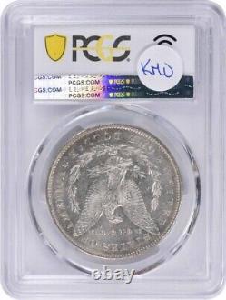 1878 Morgan Silver Dollar 7TF Reverse of 1878 MS62 PCGS