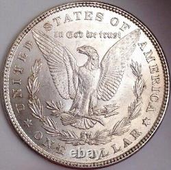1878 Reverse Of 1879 Morgan Silver Dollar Tougher Variety in Lustrous UNC/MS++