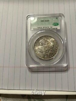 1878-S $1 Morgan Silver Dollar CAC AU56