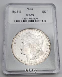 1878-S $1 Morgan Silver Dollar (RARE COIN) Gem Uncirculated