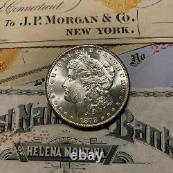 1878 S GEM BU Morgan Silver Dollar MS 1 Choice Mint UNC From Roll Estate Lot
