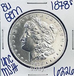 1878 S Gembu Morgan? Silver Dollar Coin? Unc Ms+++