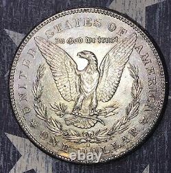 1878-S Morgan Silver Dollar TONED Beautiful Collector Coin. FREE SHIPPING
