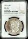 1878 S United States Morgan Silver Dollar $1 Coin Ngc Mint State 65