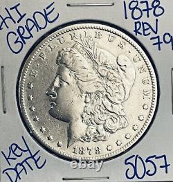 1878 (rev 79) Morgan Silver Dollar? Key Date? High Grade