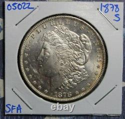 1878 -s Morgan Silver Dollar Collector Coin. Free Shipping