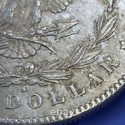 1878-s Morgan Silver Dollar Filled In S Au 81059