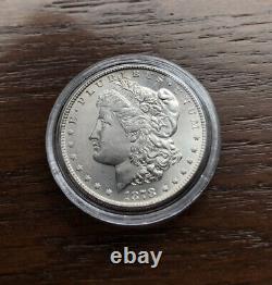 1878-s Morgan Silver Dollar In Bu Condition