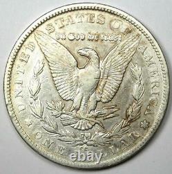 1879-CC Morgan Silver Dollar $1 VF Detail Rare Carson City Coin