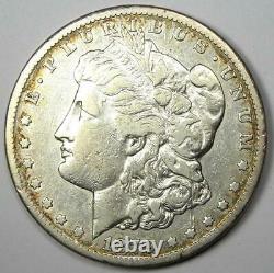 1879-CC Morgan Silver Dollar $1 VF Detail Rare Carson City Coin