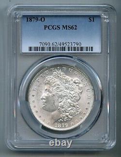 1879 O Morgan Silver Dollar PCGS MS 62