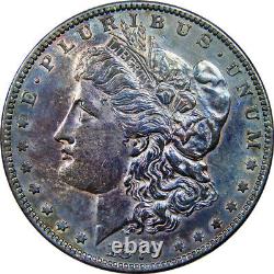 1879-P Morgan Silver Dollar! Nice Better Date! Choice BU! Antique Toner