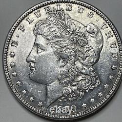 1879 P Morgan Silver Dollar Silver Coin, AU 81041