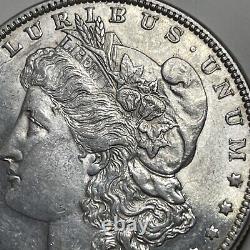 1879 P Morgan Silver Dollar Silver Coin, AU 81041