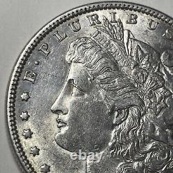 1879 P Morgan Silver Dollar Silver Coin, AU 81041