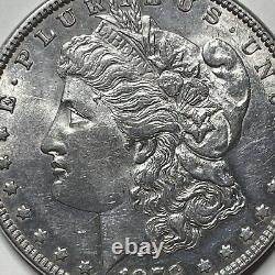 1879 P Morgan Silver Dollar Silver Coin, AU 81041