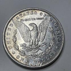 1879 P Morgan Silver Dollar Silver Coin, AU 81041