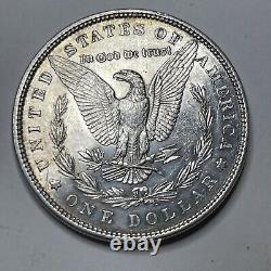 1879 P Morgan Silver Dollar Silver Coin, AU 81041