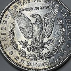 1879 P Morgan Silver Dollar Silver Coin, AU 81041