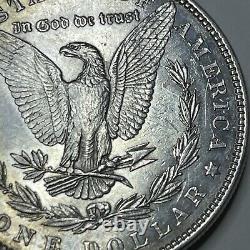 1879 P Morgan Silver Dollar Silver Coin, AU 81041