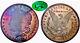 1879-s Morgan Dollar Pcgs Ms63 Dmpl Cac Rainbow Toned Rattler Deep Mirror Pl
