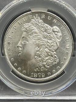 1879-S Morgan Silver Dollar $1 CACG MS 65