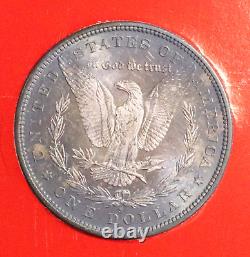 1879-S Morgan Silver Dollar American Savings & Loan Uncirculated Great Toning