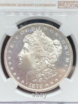 1879-S Morgan Silver Dollar NGC MS67 NEARLY Prooflike PL, 3 DAY NR $1 Auction