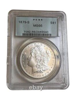 1879 S Morgan Silver Dollar PCGS MS66