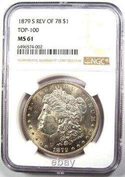 1879-S Reverse of 1878 Morgan Silver Dollar $1 Certified NGC MS61 (BU UNC)