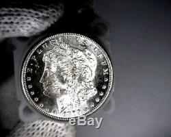 1879-s Blast White Unc Morgan Silver Dollar from a fresh Roll Will Grade Out