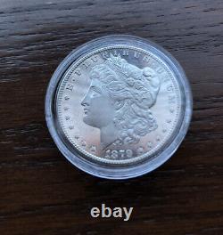 1879-s Morgan Silver Dollar In Top Proof Like Bu Condition