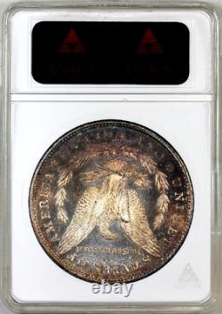 1879-s Ms63 Dmpl Anacs Morgan Silver Dollar Old Soap Box Holder Pq