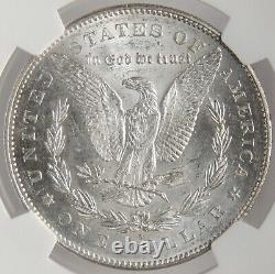 1879-s Rev 78 $1 Morgan Silver Dollar Ngc Ms60 #6571034-014 Top 100 Mint State