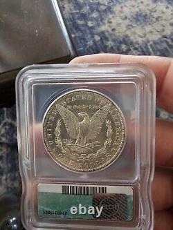 1880/9 s Vam-11 Morgan silver dollar Ms63 Looks PL