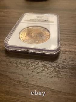 1880 Morgan Dollar Silver $1 MS 63 NGC Toned