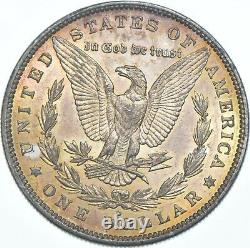 1880-O Morgan Silver Dollar Toned 9821