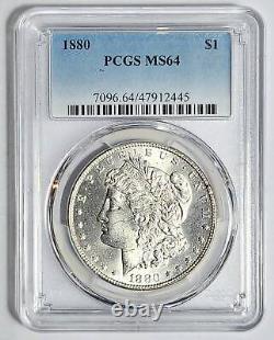1880 P Morgan Silver Dollar PCGS MS-64
