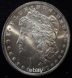 1880 S $1 Morgan Silver Dollar BU UNC #STJ166