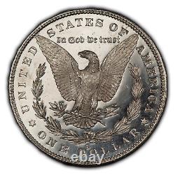 1880-S $1 Morgan Silver Dollar Deep Mirror PL Reverse BU SKU-D4534