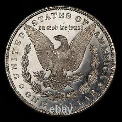 1880-S $1 Morgan Silver Dollar Deep Mirror PL Reverse BU SKU-D4534