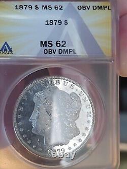 1880-S Morgan Silver Dollar DMPL MS63 Deep Mirror PL / ANACS Better Coin $1