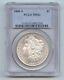 1880-s Morgan Silver Dollar, Pcgs Ms-63, Mostly White
