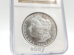 1880-S NGC MS64 Morgan Silver Dollar GEM BU, Stunning Color/ Luster! 710-005