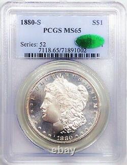 1880-S PCGS MS65 CAC Morgan Silver Dollar 891002