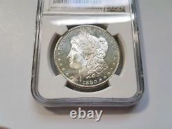 1880 S Silver Morgan Dollar NGC MS 64 Star Deep Mirrors Coin PL